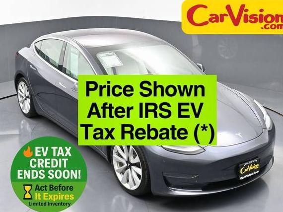 TESLA MODEL 3 2019 5YJ3E1EA7KF315050 image